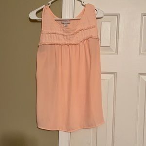 Loft peach blouse
